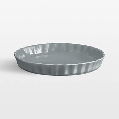 Emile Henry Fog Tart Round Baking Dish