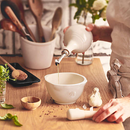 Emile Henry Vinegar Cruet in Clay