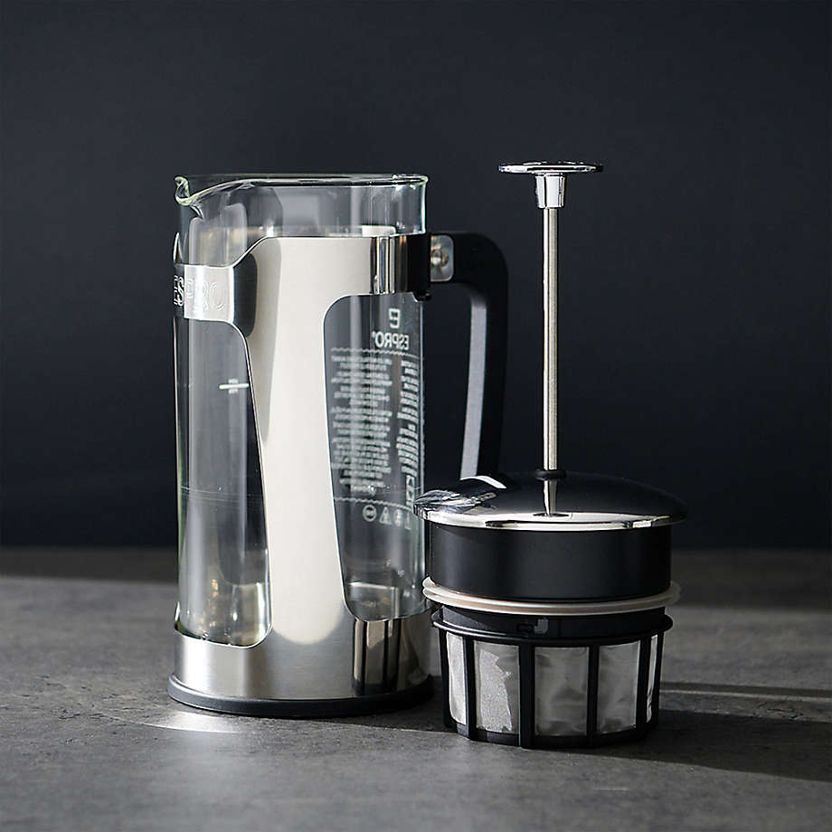 Espro's Stainless Steel Travel French Press