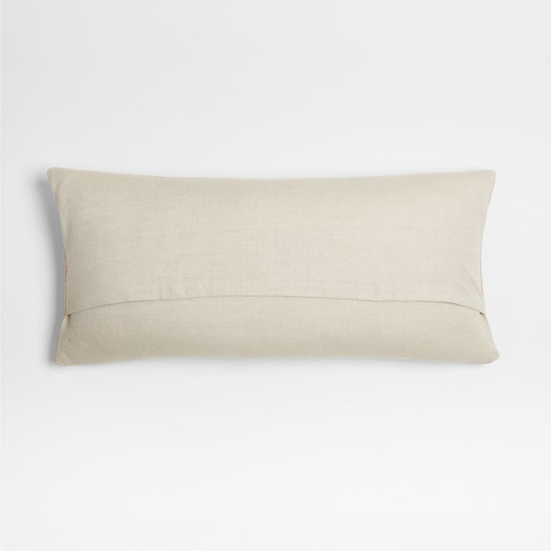 Earl Arnold Cotton 36"x16 Frothy Beige Throw Pillow Cover by Jake Arnold - image 5 of 6