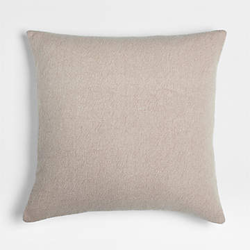 Traditional Mudcloth Throw Pillow, 18x18, Black & White, Cotton