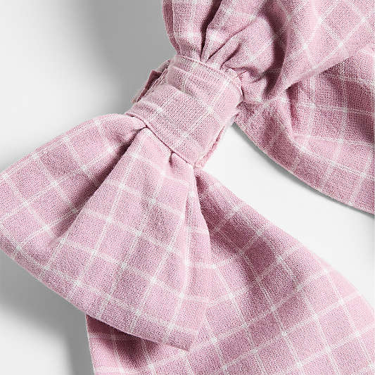 Easter Organic Basket Bow in Lilac Purple