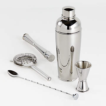 Houdini 5-piece Bar Tool Set + Reviews | Crate & Barrel