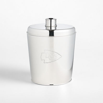 View NFL Kansas City Chiefs Easton Double-Walled Stainless Steel Ice Bucket details