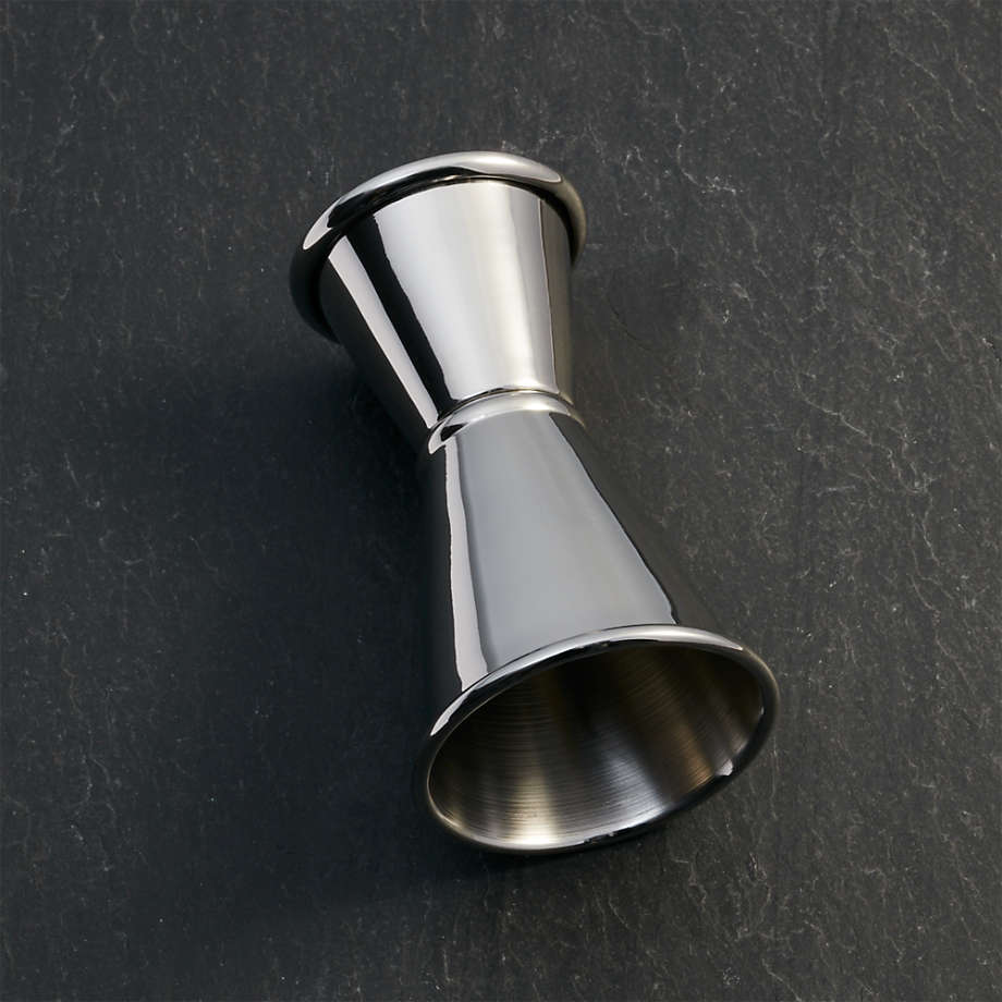 Easton Stainless Steel Jigger + Reviews | Crate & Barrel