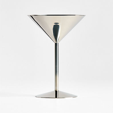 View Easton 8-oz. Silver Martini Glass details
