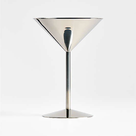 Easton 8-oz. Silver Martini Glass
