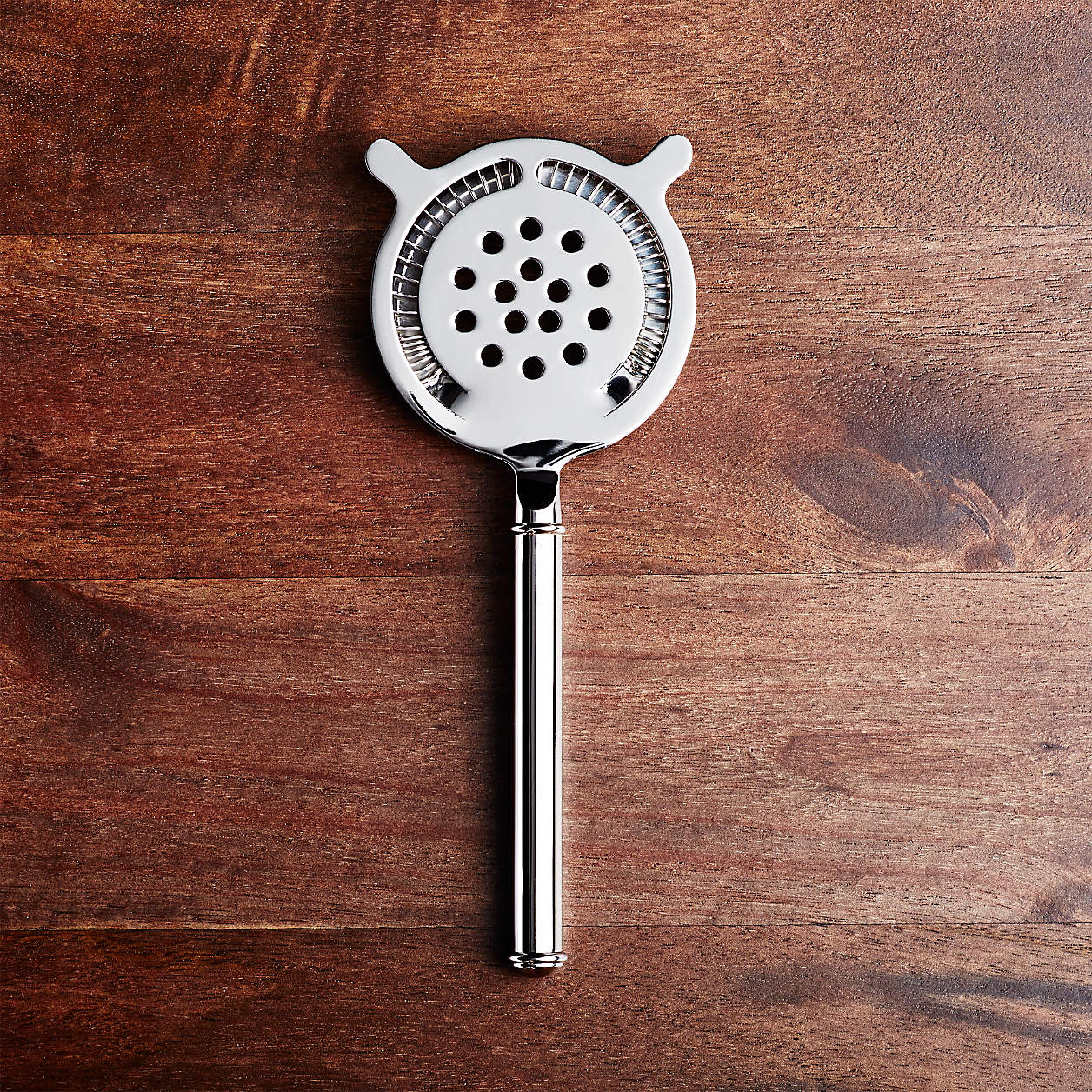 Easton Springed Hawthorne Strainer + Reviews Crate & Barrel