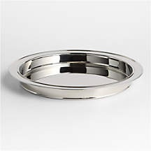 Easton Stainless Steel Serving Tray + Reviews | Crate & Barrel