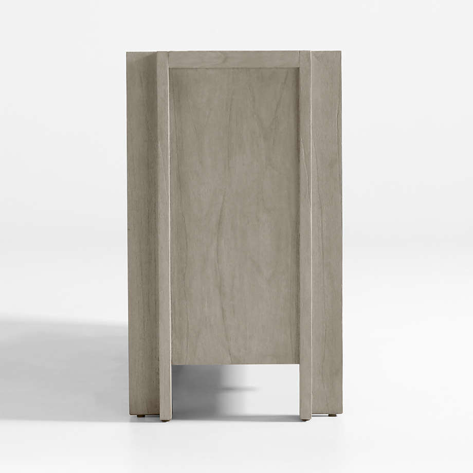 Crate & Barrel Geneva Black Wood Sideboard look-alike from
