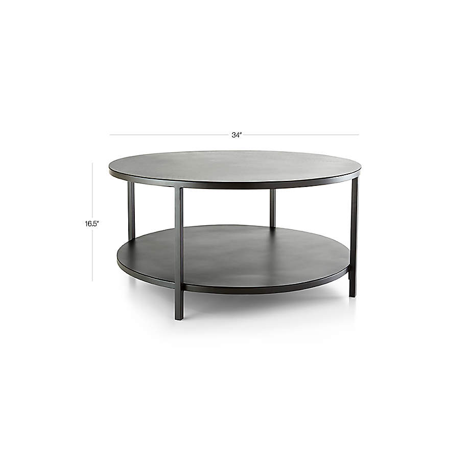 echelon round coffee table