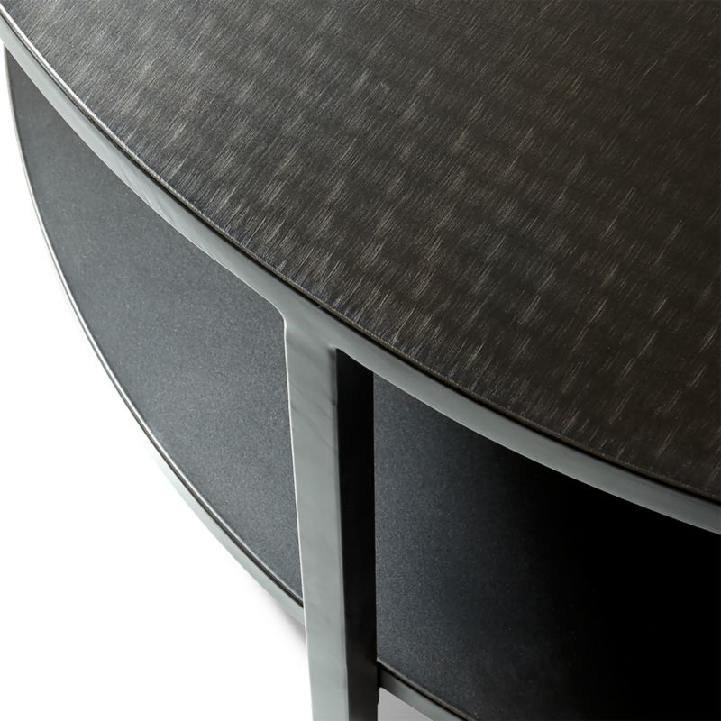 Echelon Round Coffee Table with Shelf - image 7 of 13