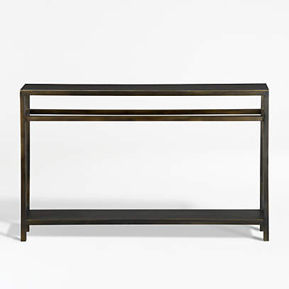 Echelon Narrow Console Table Reviews, Skinny Console Table With Storage