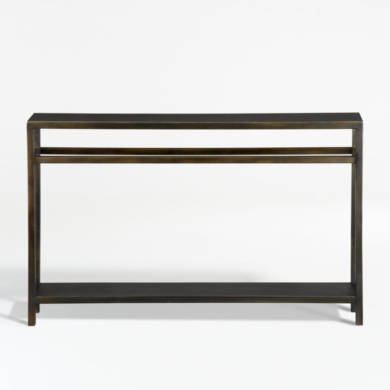 50 inch wide console shop table