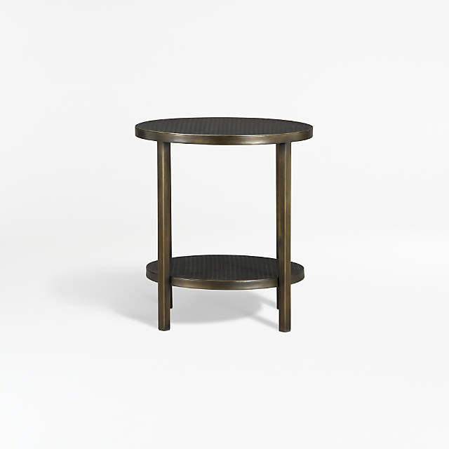 Echelon Round Side Table Reviews, Round Occasional Table