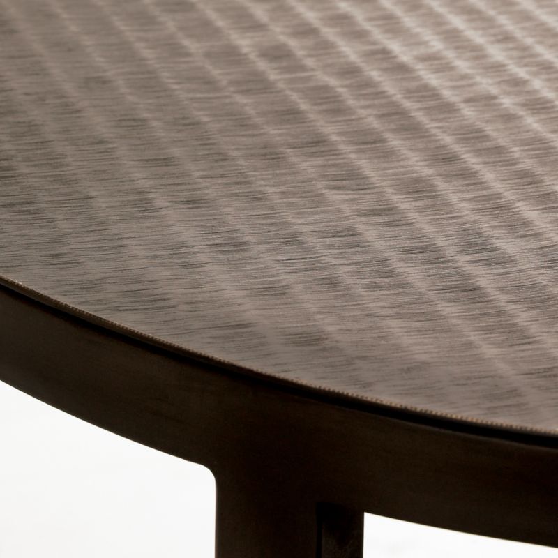 Echelon Round Side Table with Shelf - image 10 of 16