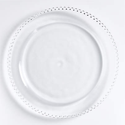 Eden Glass Charger Plate