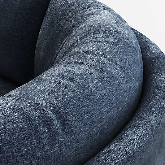 Edendale Blue Upholstered Double L-Shaped Loveseat Storage Dining Banquette