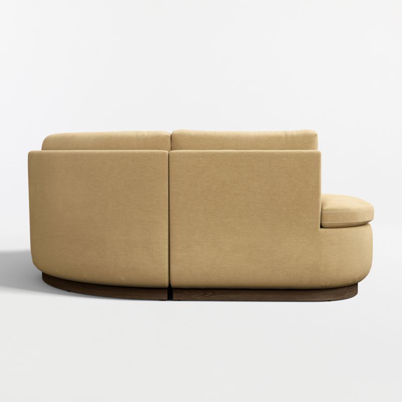 Edendale Wheat Upholstered Double L-Shaped Loveseat Storage Dining Banquette - image 5 of 10