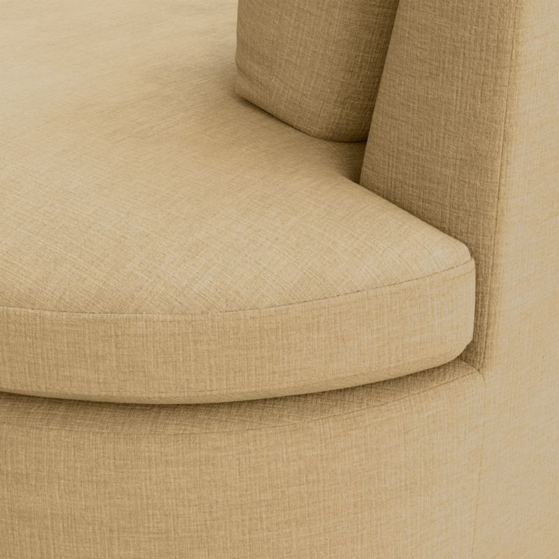 Edendale Wheat Upholstered L-Shaped Loveseat Storage Dining Banquette - image 8 of 10