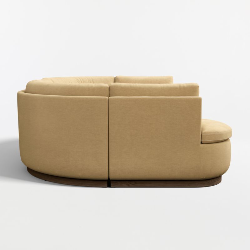 Edendale Wheat Upholstered U-Shaped Storage Dining Banquette - image 5 of 10
