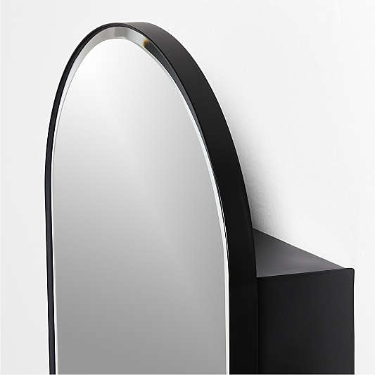 Edge Black Arch Medicine Cabinet 19.5"x31.5"