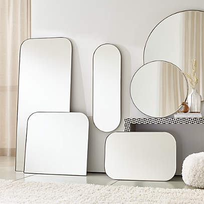 Edge Brass Round 30 Wall Mirror + Reviews