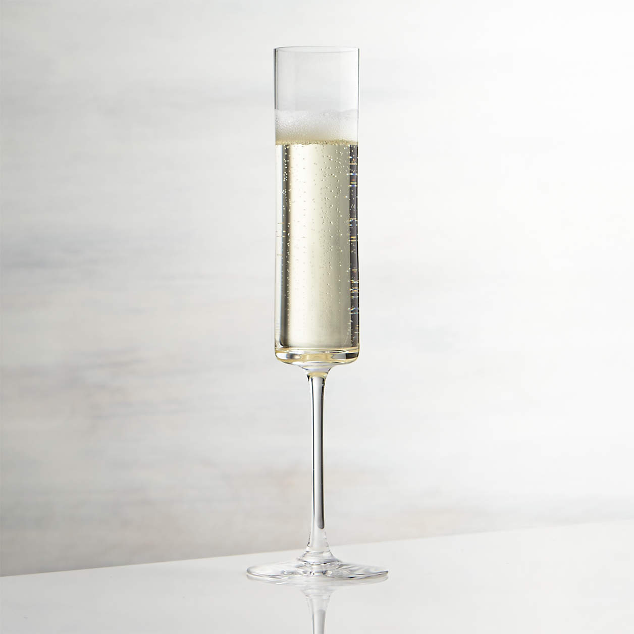 Edge Champagne Glass - Custom Date