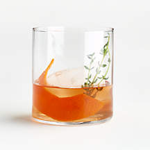 Edge 12-Oz. Double Old-Fashioned Glass + Reviews | Crate & Barrel