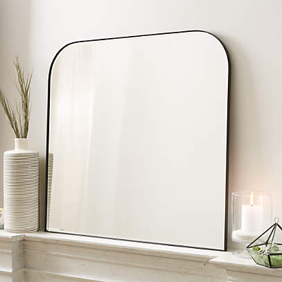 Edge Black Arch Wall Mirror Reviews, Black And White Mirror Pictures