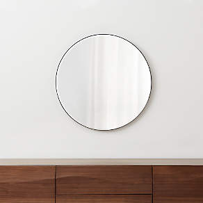 CRATE AND BARREL EDGE BLACK ARCH WALL MIRROR DUPE — KENDRA FOUND IT