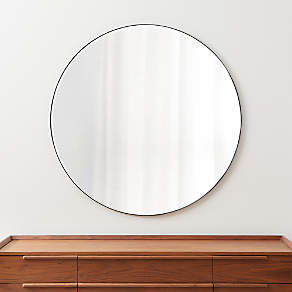 CRATE AND BARREL EDGE BLACK ARCH WALL MIRROR DUPE — KENDRA FOUND IT