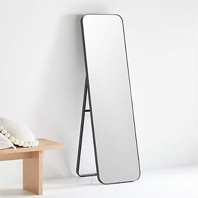Edge Black Standing Mirror Reviews, Standing Mirror Crate And Barrel