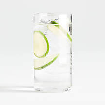 Edge 13-Oz. Tall Glass + Reviews | Crate & Barrel