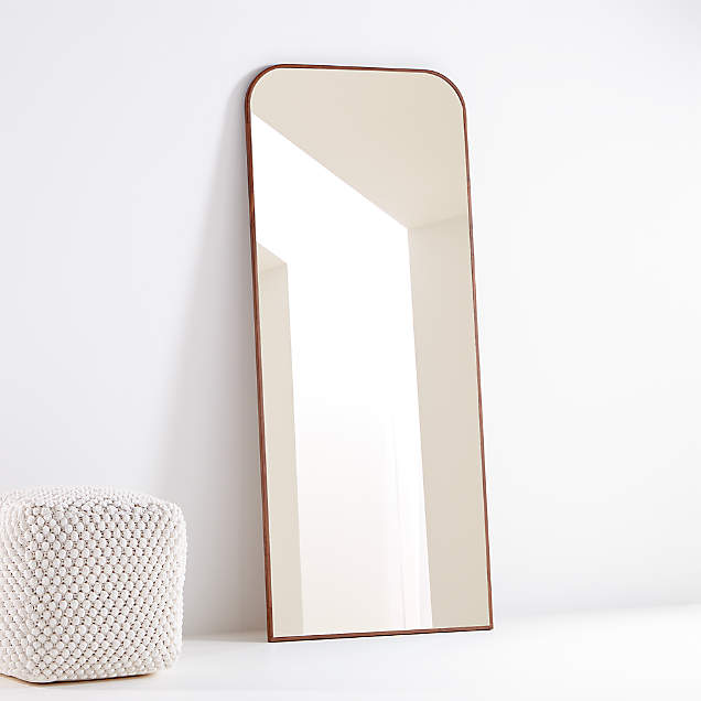 Emmy Brass Floor Mirror Reviews Crate Barrel