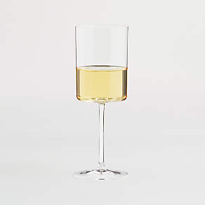 Crate and Barrel, Edge Coupe Glass, Set of 4 - Zola