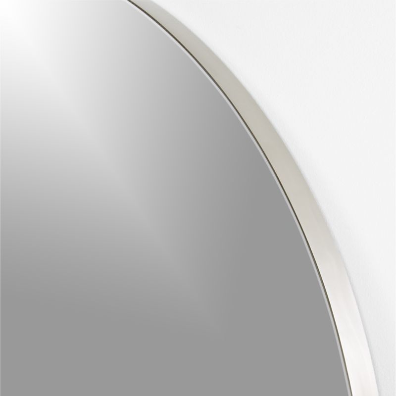 Edge Extra-Large Silver Arch Floor Mirror 48"x80" - image 3 of 6