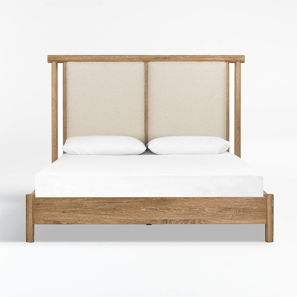 Edgebrook Upholstered Wood Bed Crate & Barrel