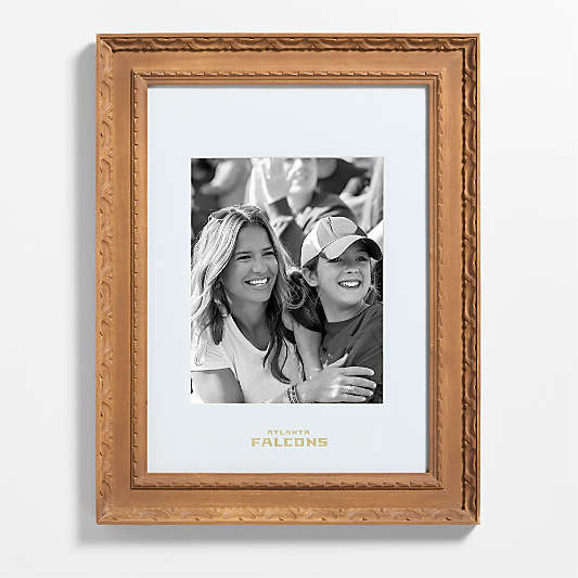 NFL Edinburgh Oak Wood 8x10 Wall Picture Frame