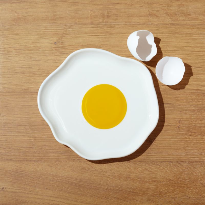 Egg Plate + Reviews | Crate and Barrel