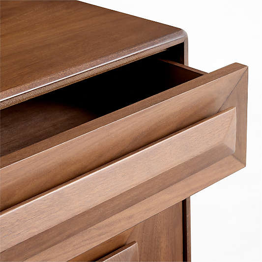 Eldon 72" Natural Walnut Wood Credenza