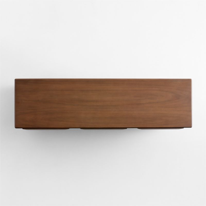 Eldon 72" Natural Walnut Wood Credenza - image 7 of 9
