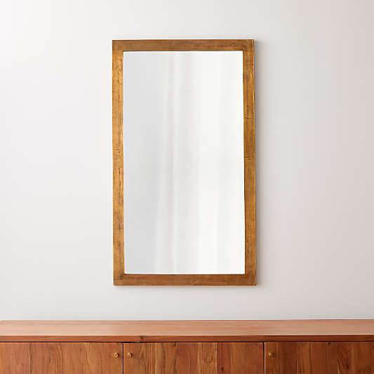 Element Brass Wall Mirror