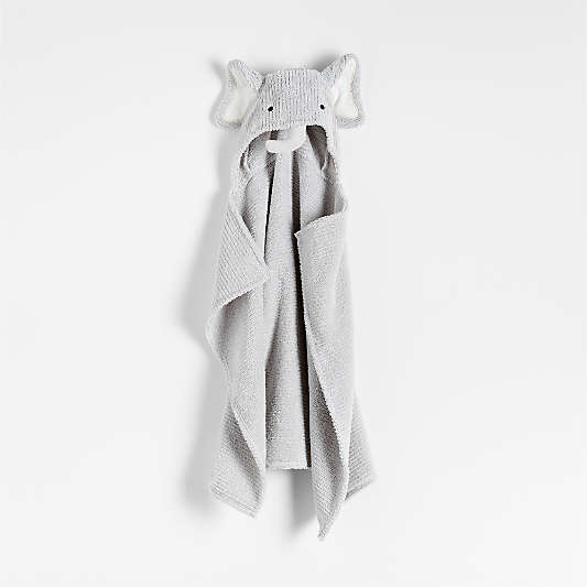 Elephant Organic Hooded Baby Towel