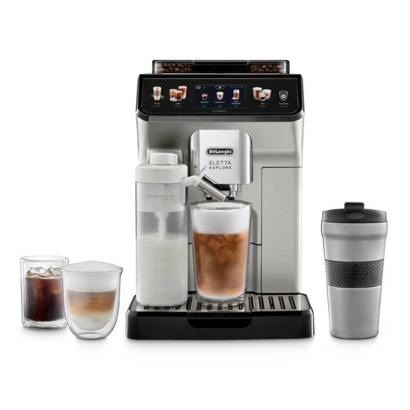 De'Longhi Eletta Explore Fully Automatic Espresso Machine with Cold Brew - image 3 of 4