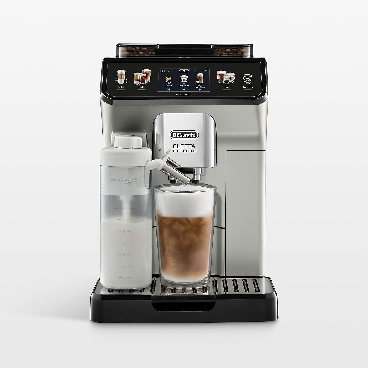 De'Longhi Eletta Explore Fully Automatic Espresso Machine with Cold