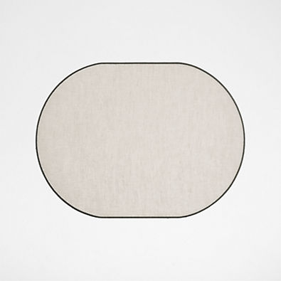 View Elevated Linen Easy Care Desert Green Placemat details