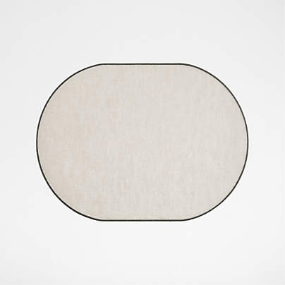 Elevated Linen Easy Care Desert Green Placemat