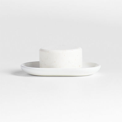 View Eli White Ceramic Soap Dish details