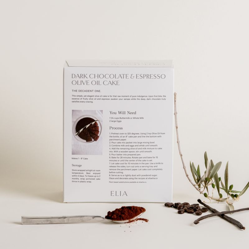 Elia Olive Oil Dark Chocolate & Espresso Cake Mix